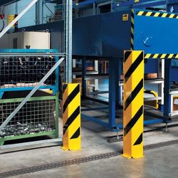 מגוני זווית עמוד ברזל