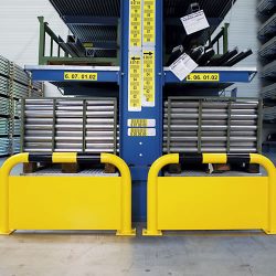 גדר עם פלטה תחתונה