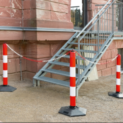 עמוד חסימה רפלקטיבי